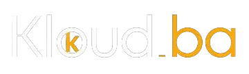 kloud logo white