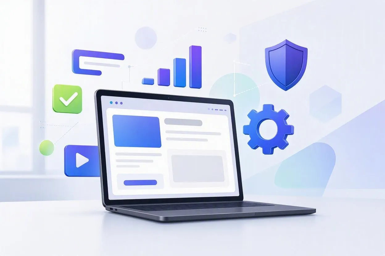 Moderneran i profesionalan web sajt